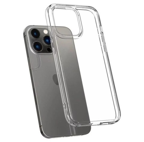Spigen Etui do iPhone 14 Pro Spigen Crystal Hybrid Transparentne