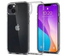 Spigen Etui do iPhone 14 Spigen Crystal Hybrid Transparentne