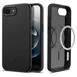 Spigen Etui do iPhone 16e Spigen Thin Fit Mag MagSafe Black