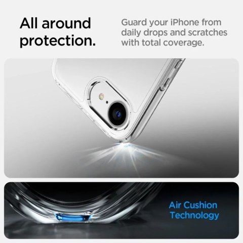 Spigen Etui do iPhone 16e Spigen Ultra Hybrid Crystal Clear Spigen Etui do iPhone 16e Spigen Ultra Hybrid Crystal Clear