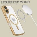 Tech-Protect Etui do iPhone 16e Tech-Protect MagFlex MagSafe Shiny Gold