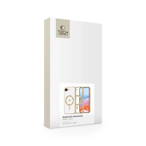 Tech-Protect Etui do iPhone 16e Tech-Protect MagFlex MagSafe Shiny Gold Tech-Protect Etui do iPhone 16e Tech-Protect MagFlex MagSafe Shiny Gold