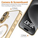 Tech-Protect Etui do iPhone 16e Tech-Protect MagFlex MagSafe Shiny Gold