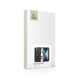 Tech-Protect Etui do iPhone 16e Tech-Protect MagMat MagSafe Black/Clear