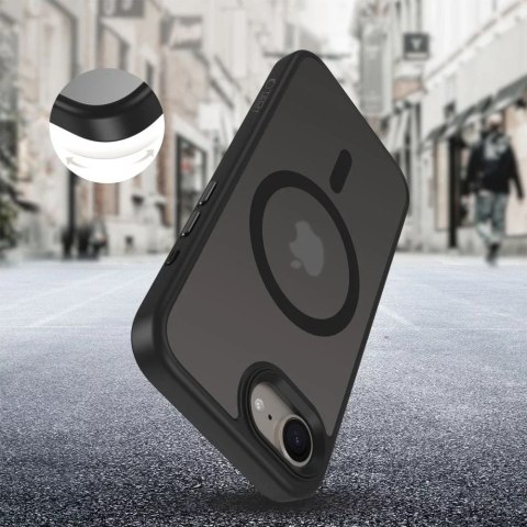 Tech-Protect Etui do iPhone 16e Tech-Protect MagMat MagSafe Matte Black Tech-Protect Etui do iPhone 16e Tech-Protect MagMat MagSafe Matte Black
