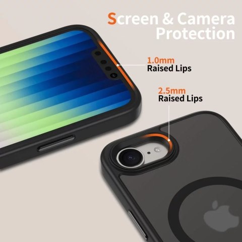 Tech-Protect Etui do iPhone 16e Tech-Protect MagMat MagSafe Matte Black Tech-Protect Etui do iPhone 16e Tech-Protect MagMat MagSafe Matte Black