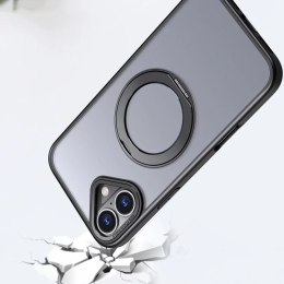 Tech-Protect Etui do iPhone 16e Tech-Protect MagRing MagSafe Matte Black