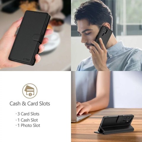 Tech-Protect Etui do iPhone 16e Tech-Protect Wallet Matte Black Tech-Protect Etui do iPhone 16e Tech-Protect Wallet Matte Black