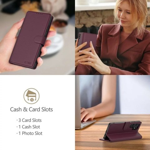 Tech-Protect Etui do iPhone 16e Tech-Protect Wallet Mulberry Tech-Protect Etui do iPhone 16e Tech-Protect Wallet Mulberry