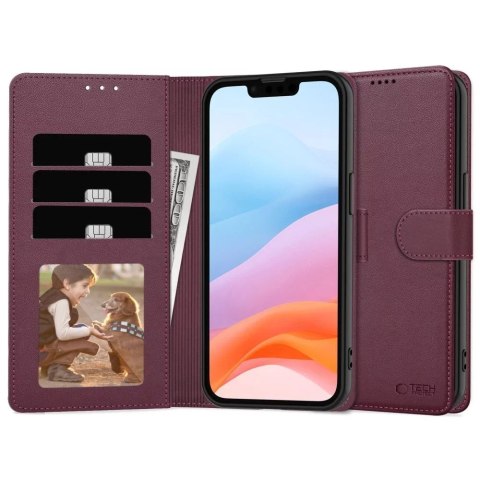 Tech-Protect Etui do iPhone 16e Tech-Protect Wallet Mulberry Tech-Protect Etui do iPhone 16e Tech-Protect Wallet Mulberry