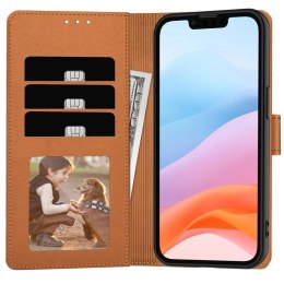 Tech-Protect Etui do iPhone 16e Tech-Protect Wallet Saddle Brown