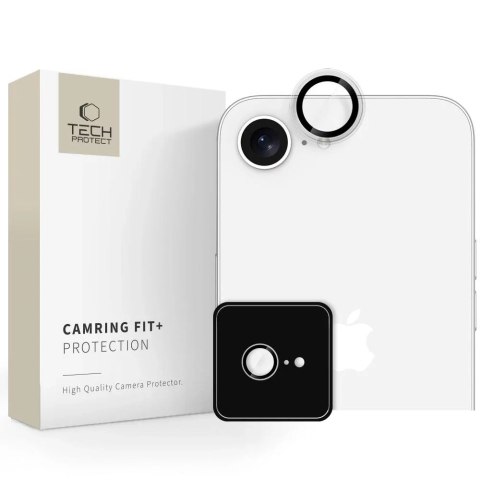 Tech-Protect Osłona aparatu do iPhone 16e Tech-Protect CamRing Fit+ Clear Tech-Protect Osłona aparatu do iPhone 16e Tech-Protect CamRing Fit+ Clear