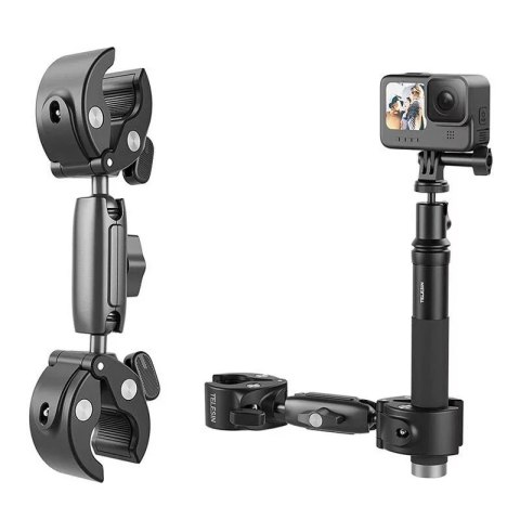 Telesin Mocowanie na Motor/Rower TELESIN do Kamer Sportowych Telesin Mocowanie na Motor/Rower TELESIN do Kamer Sportowych