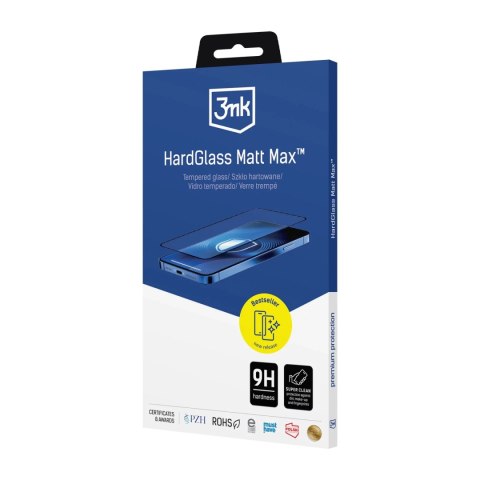 3mk Matowe Szkło Hartowane do Apple iPhone 14 Pro Max - 3mk HardGlass Matt Max 3mk Matowe Szkło Hartowane do Apple iPhone 14 Pro Max - 3mk HardGlass Matt Max