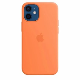 Apple Etui do Apple iPhone 12 Mini z MagSafe, kolor Pomarańczowy - Silicone Case