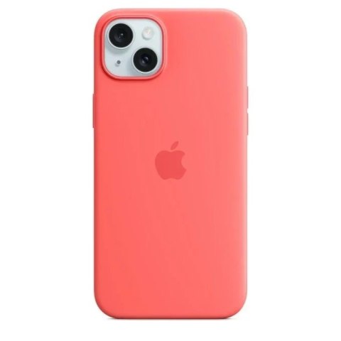 Apple Etui do Apple iPhone 15 Plus Silicone Case MagSafe różowe