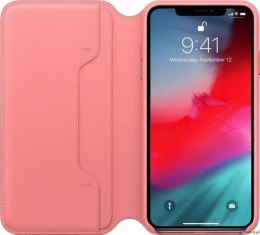 Apple Etui do Apple iPhone XS Max, kolor Zgaszony Róż - Leather Folio Case