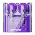 Marka niezdefiniowana Słuchawki TWS Transformers TF-T08 Bluetooth 5.3, ANC, 13mm, Fioletowe