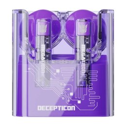 Marka niezdefiniowana Słuchawki TWS Transformers TF-T08 Bluetooth 5.3, ANC, 13mm, Fioletowe