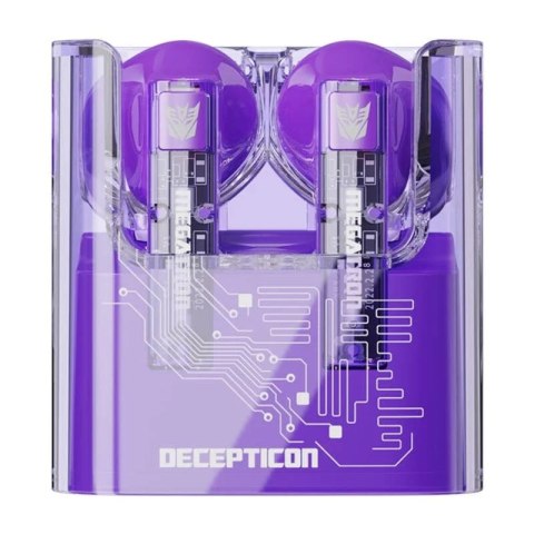 Marka niezdefiniowana Słuchawki TWS Transformers TF-T08 Bluetooth 5.3, ANC, 13mm, Fioletowe Marka niezdefiniowana Słuchawki TWS Transformers TF-T08 Bluetooth 5.3, ANC, 13mm, Fioletowe