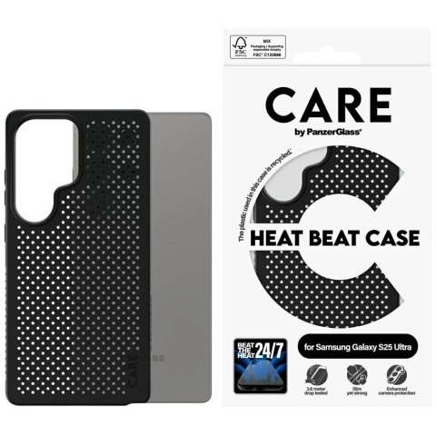 PanzerGlass Etui CARE do Samsung Galaxy S25 Ultra by PanzerGlass Feature Case Czarny