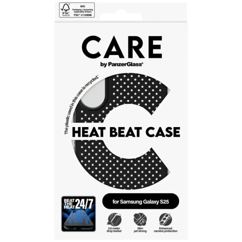 PanzerGlass Etui CARE do Samsung Galaxy S25 by PanzerGlass Feature Case Czarny PanzerGlass Etui CARE do Samsung Galaxy S25 by PanzerGlass Feature Case Czarny