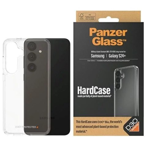PanzerGlass Etui do Samsung Galaxy S24+ Plus PanzerGlass HardCase D3O Clear PanzerGlass Etui do Samsung Galaxy S24+ Plus PanzerGlass HardCase D3O Clear