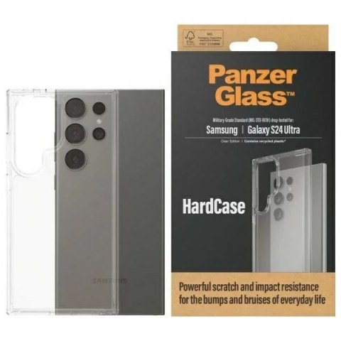 PanzerGlass Etui do Samsung Galaxy S24 Ultra PanzerGlass HardCase D3O Military Grade Clear