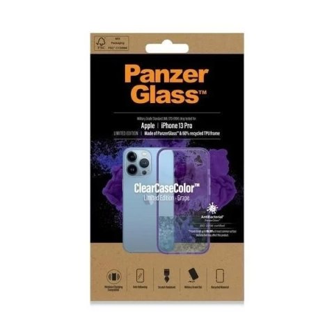 PanzerGlass Etui do iPhone 13 Pro PanzerGlass ClearCase Antibacterial Military Grade PanzerGlass Etui do iPhone 13 Pro PanzerGlass ClearCase Antibacterial Military Grade