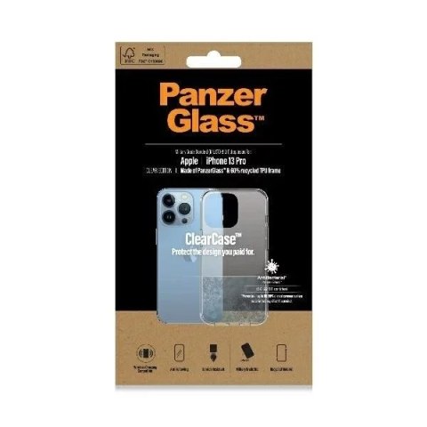 PanzerGlass Etui do iPhone 13 Pro PanzerGlass ClearCase Antibacterial Military Grade PanzerGlass Etui do iPhone 13 Pro PanzerGlass ClearCase Antibacterial Military Grade