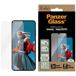 PanzerGlass Szkło hartowane do Samsung Galaxy S25 PanzerGlass Ultra-Wide Fit
