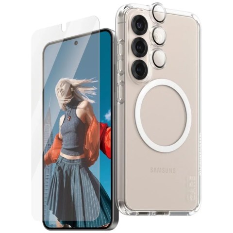 PanzerGlass Zestaw ochronny CARE by PanzerGlass 3w1 do Samsung Galaxy S25 PanzerGlass Zestaw ochronny CARE by PanzerGlass 3w1 do Samsung Galaxy S25