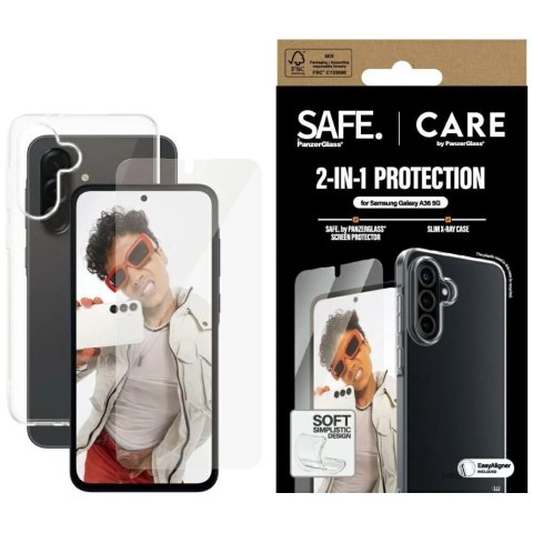 PanzerGlass Zestaw ochronny do Samsung Galaxy A36 5G CARE by PanzerGlass Etui+Szkło