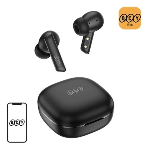 QCY Słuchawki TWS QCY HT05 z ANC i ENC, Bluetooth 5.2 (czarne) QCY Słuchawki TWS QCY HT05 z ANC i ENC, Bluetooth 5.2 (czarne)