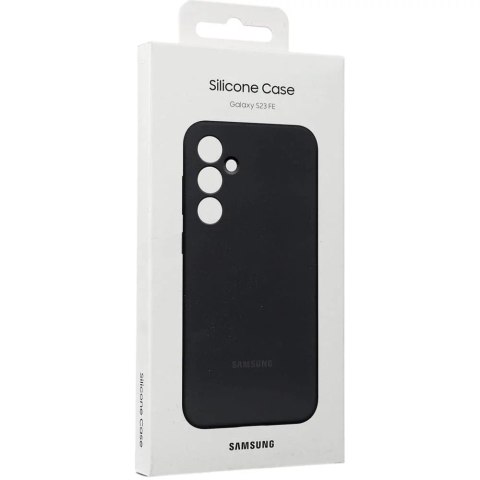 Samsung Etui Samsung Silicone Cover do Galaxy S23 FE Oryginalne - grafitowe