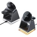 Acefast Ładowarka indukcyjna 3w1 Acefast E17 MagSafe 15W + kabel USB-A USB-C - czarna