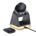 Acefast Ładowarka indukcyjna 3w1 Acefast E17 MagSafe 15W + kabel USB-A USB-C - czarna