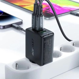 Acefast Ładowarka sieciowa Acefast szybka GaN 65W 2xUSB-C/USB-A PPS PD QC4+ biała