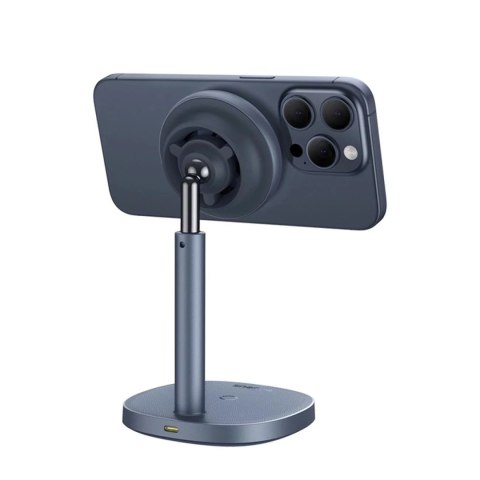 Baseus Ładowarka indukcyjna Baseus Orbit 2 Pro MagSafe Qi2 20W 2w1 z chłodzeniem szara Baseus Ładowarka indukcyjna Baseus Orbit 2 Pro MagSafe Qi2 20W 2w1 z chłodzeniem szara