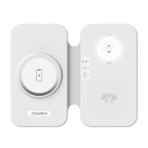 Choetech Ładowarka 3w1 Choetech T616-F Biała do iPhone Watch AirPods Choetech Ładowarka 3w1 Choetech T616-F Biała do iPhone Watch AirPods