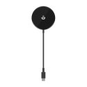Choetech Ładowarka 3w1 Choetech T697-F Magnetyczna Czarna do iPhone MagSafe