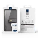 Dux Ducis Etui skórzane do iPhone 16e Dux Ducis Lawa z portfelem MagSafe szare