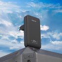 Dudao Ładowarka sieciowa podróżna GaN Dudao 65W USB-C/USB-A PD EU/US - czarna