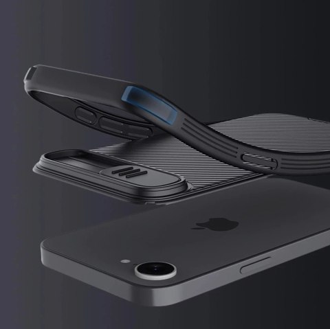 Nillkin Etui ochronne do iPhone 16e Nillkin CamShield Pro MagSafe czarne Nillkin Etui ochronne do iPhone 16e Nillkin CamShield Pro MagSafe czarne