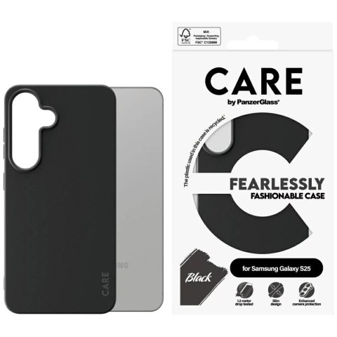 PanzerGlass Etui CARE do Samsung Galaxy S25 by PanzerGlass Fashion Black Plecki PanzerGlass Etui CARE do Samsung Galaxy S25 by PanzerGlass Fashion Black Plecki