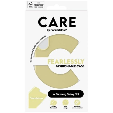 PanzerGlass Etui CARE do Samsung Galaxy S25 by PanzerGlass Fashion Chardonnay Plecki PanzerGlass Etui CARE do Samsung Galaxy S25 by PanzerGlass Fashion Chardonnay Plecki