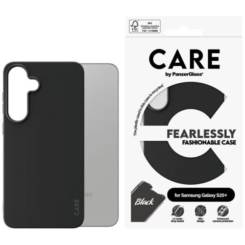PanzerGlass Etui CARE do Samsung Galaxy S25+ by PanzerGlass Fashion Czarny PanzerGlass Etui CARE do Samsung Galaxy S25+ by PanzerGlass Fashion Czarny