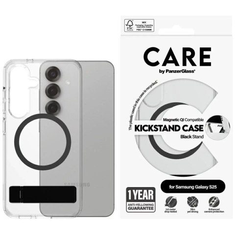 PanzerGlass Etui CARE do Samsung Galaxy S25 by PanzerGlass Kickstand Case Magnetic QI PanzerGlass Etui CARE do Samsung Galaxy S25 by PanzerGlass Kickstand Case Magnetic QI
