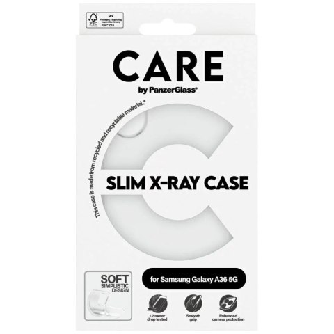 PanzerGlass Etui do Samsung Galaxy A36 5G CARE by PanzerGlass Fashion X-Ray Przezroczysty PanzerGlass Etui do Samsung Galaxy A36 5G CARE by PanzerGlass Fashion X-Ray Przezroczysty