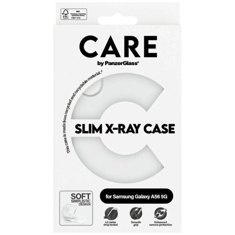 PanzerGlass Etui do Samsung Galaxy A56 5G CARE by PanzerGlass Fashion X-Ray Przezroczysty PanzerGlass Etui do Samsung Galaxy A56 5G CARE by PanzerGlass Fashion X-Ray Przezroczysty